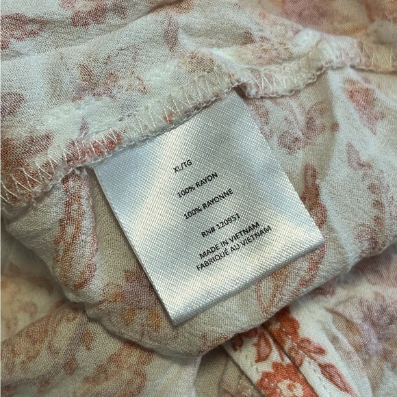 Floral Print Women's Top - Picture 5 of 6